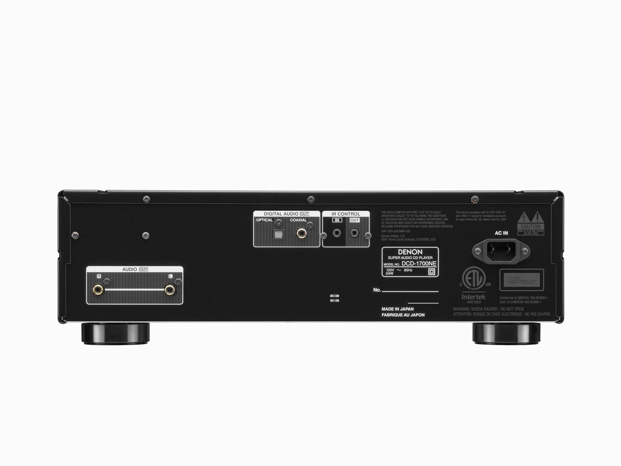 DCD-1700NE - CD PLAYERS - DENON