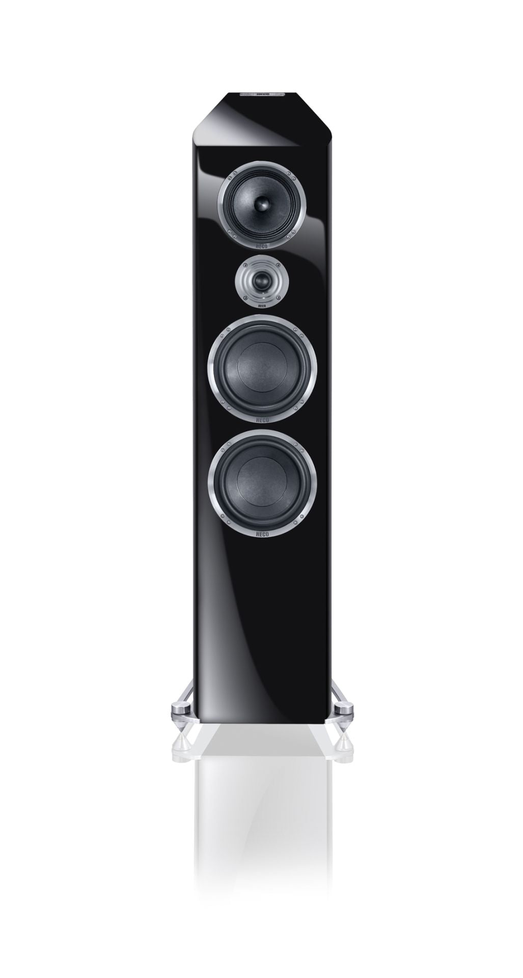 Celan Revolution 9, 3-way bass reflex floorstanding speaker with double bass configuration - Celan Revolution Series-HECO