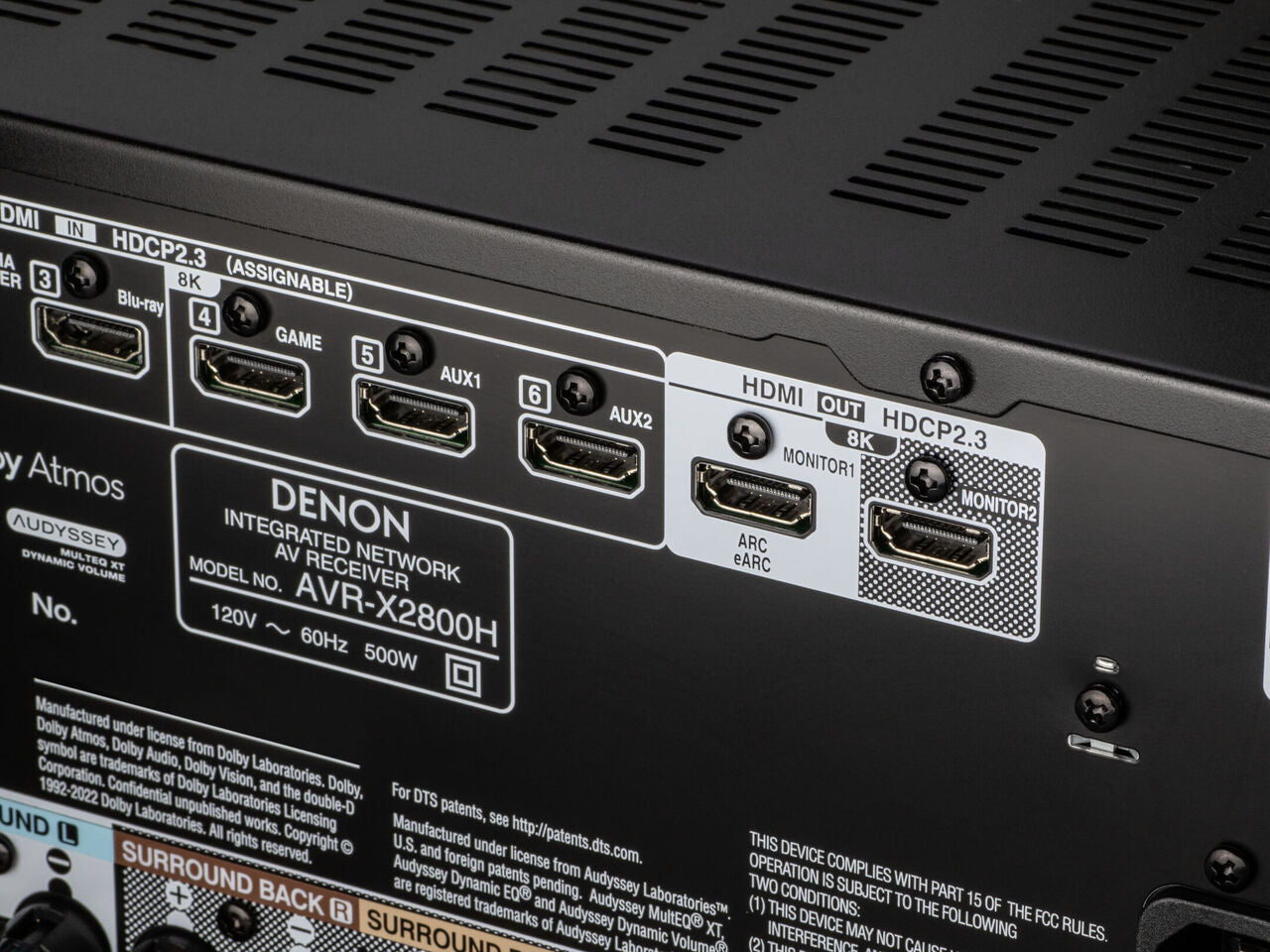 AVR-X2800H - AV RECEIVERS - DENON