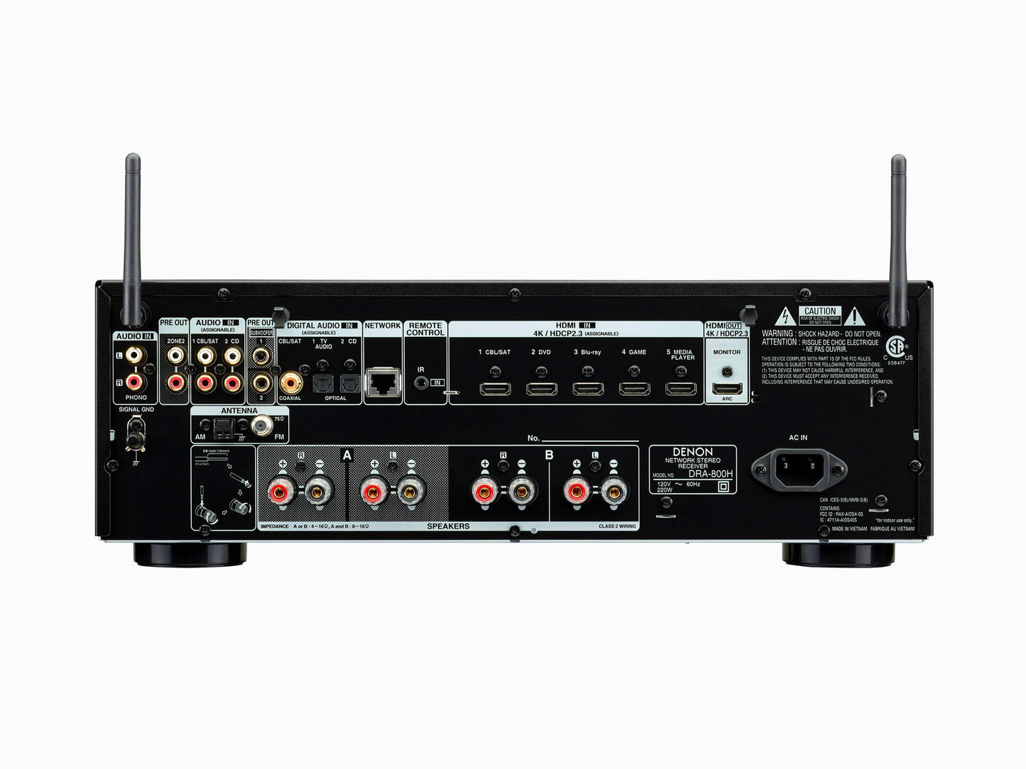 DRA-800H - NETWORK RECEIVERS - DENON