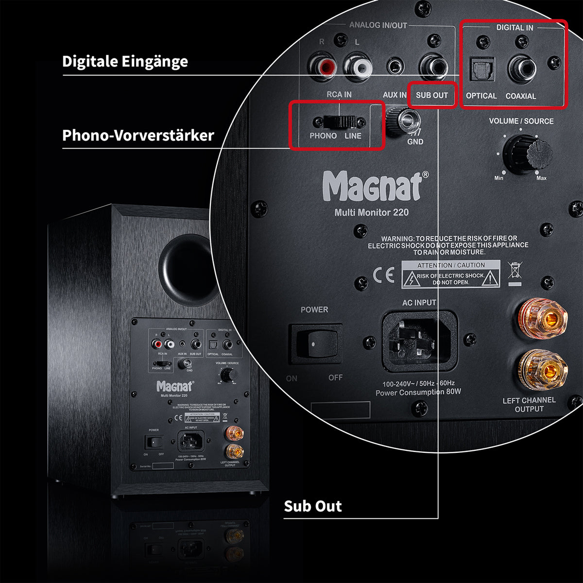 Multi Monitor 220 - Soundeck / Soundbar - Magnat